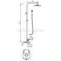 Messing-Duschmischer Regenkopfbrauseset